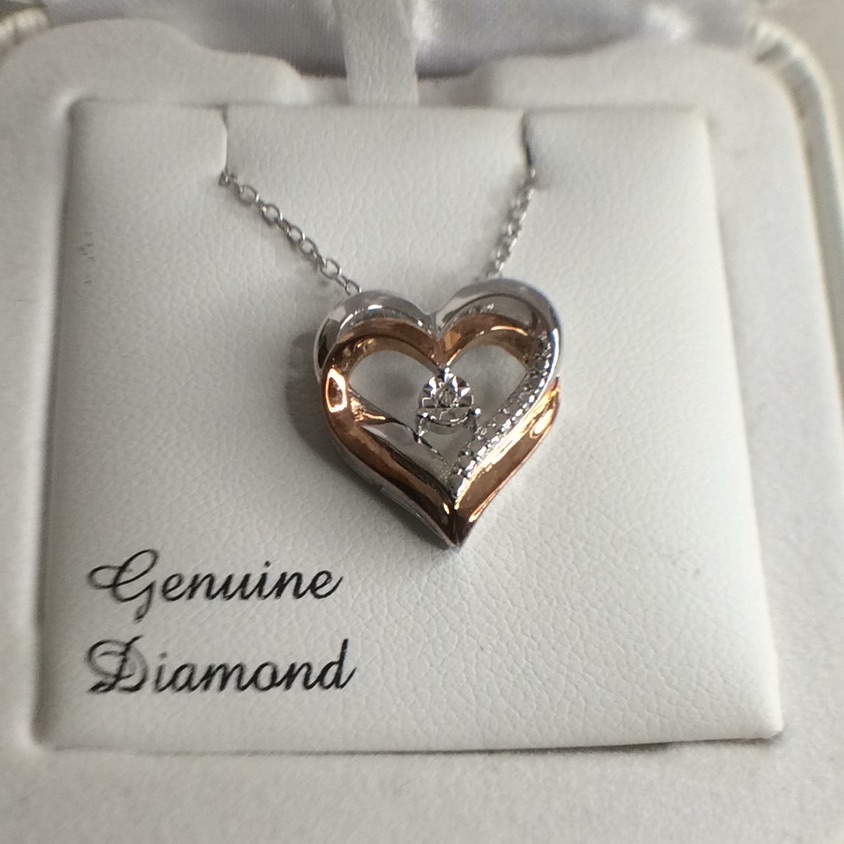 Heart Pendant And Chain
